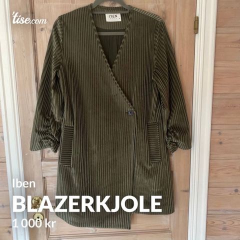 Blazer kjole Iben