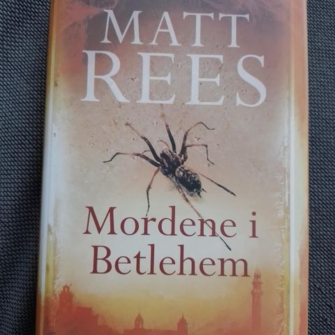 MORDENE I BETLEHEM - Matt Rees. ÅRETS PÅSKEKRIM!