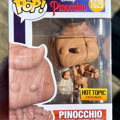 Funko Pop! Pinocchio (School | Wood) | Disney (1029) Excl. to Hot Topic