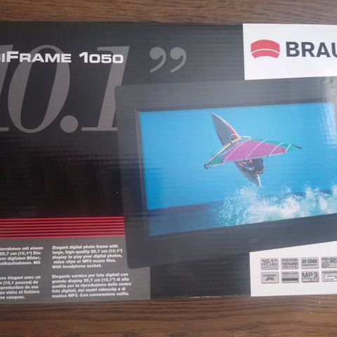 Digital bildefremviser - Braun Digiframe 1050