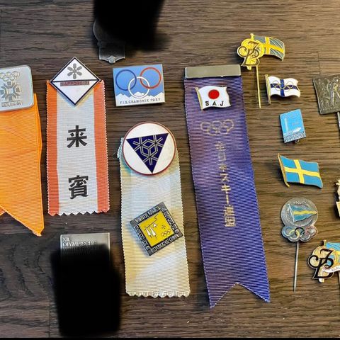 OL OLYMPIC IDRESMEKER Participant badges