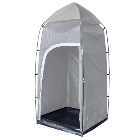 Bo-Camp Dusj-/WC-telt 100x100x200 cm grå(435569)