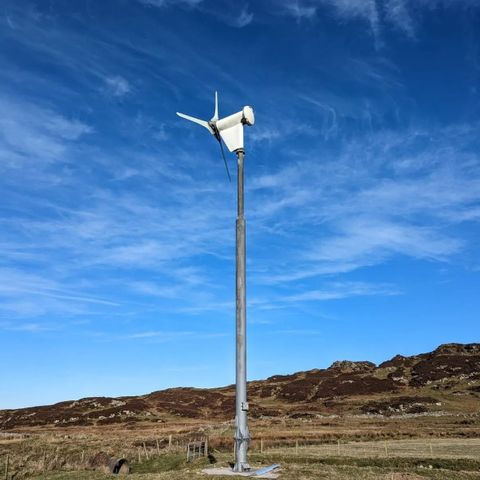 SD3 vindturbin / vindmølle 3kW for værharde forhold *LAG DIN EGEN STRØM*
