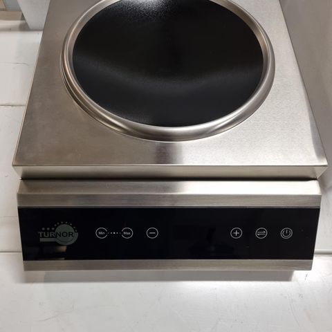 Induksjons wok, wok panne, induksjonstopp Ø28 - 3,5 kW fra Turnor Impex AS