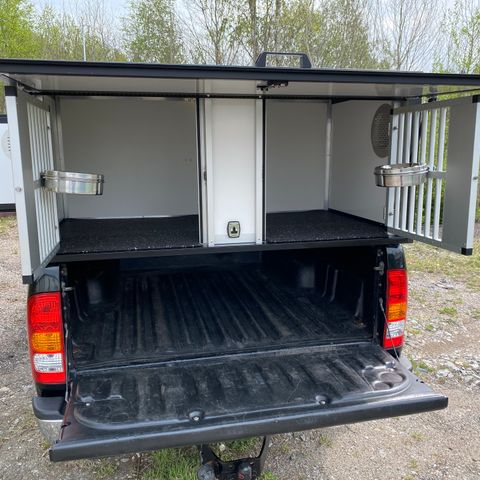 Hundekasse / WT-Metall / Toyota Hilux Ranger Navara Volkswagen Amarok