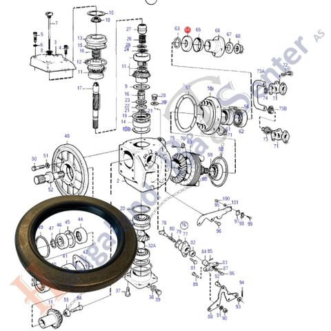 TETNINGSRING 853757 VOLVO PENTA 50% AVSLAG