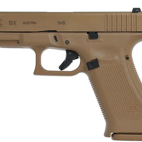 Glock 19X US Army Coyote Crossover