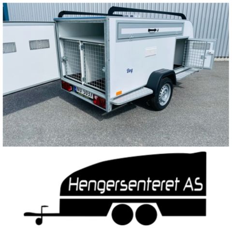 Tilhenger / Hundehenger / 4-rom Isolert / kr. 52.800,- +mva.