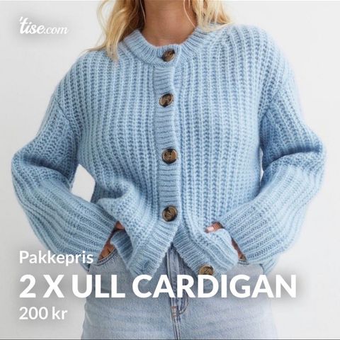 Wool cardigans