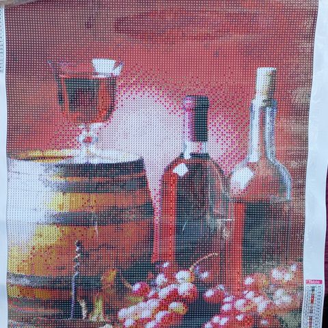 Diamond painting 5D bilde 40 x 50 cm perlet ny