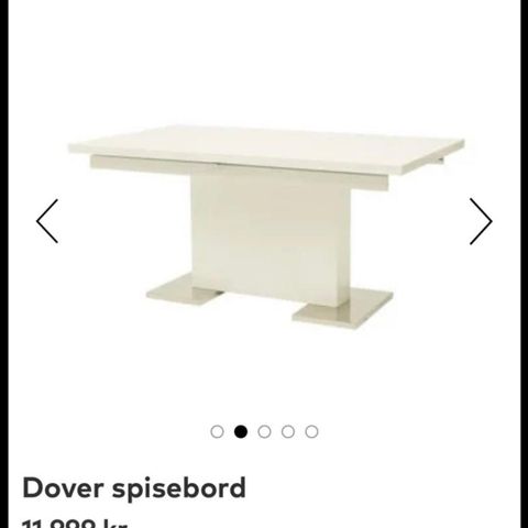 Dover Spisebord