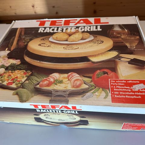 Tefal raclette grill