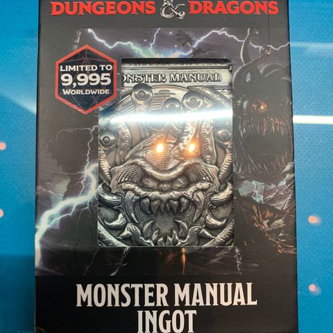 Dungeons & Dragons Monster Manual Ingot