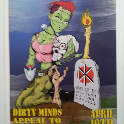 DEAD KENNEDYS featuring Brandon Cruz of Dr Know (Konsertplakat)