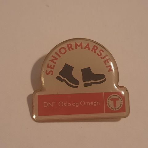 Seniormarsjen - DNT Oslo og omegn pins