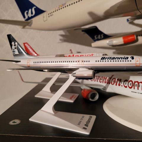 Britannia B738 1:200 flymodell