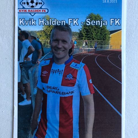 Program  Kvik Halden FK - Senja FK 2021