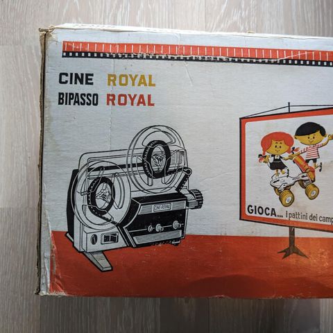 Cine Royal Bipasso Royal, 8mm og Super 8 (smalfilm)