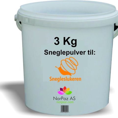 3 kg Pulver til Sneglesluker