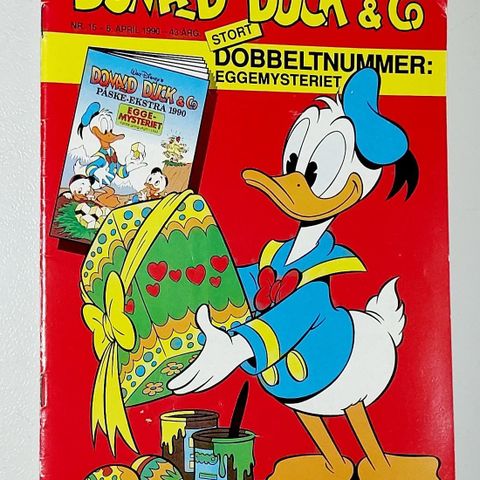 DONALD DUCKS & CO BLAD.NR.15 1990.