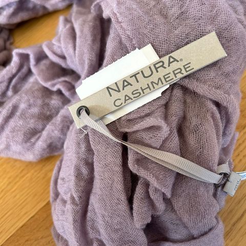 Natura Cashmere luxury skjerf (helt nytt!)