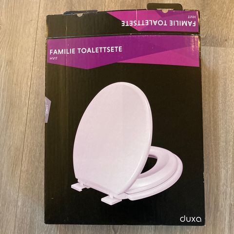 Familie toalettsete