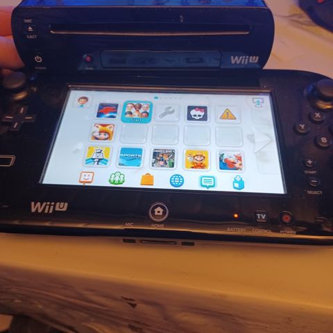 Wii U  med 7 spill