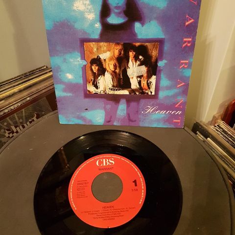 Warrant heaven/ in the sticks 7", 45rpm