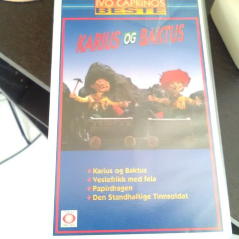 IVO Caprino VHS , Karius&Baktus etc.