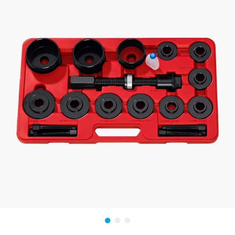 Front wheel bearing tool set