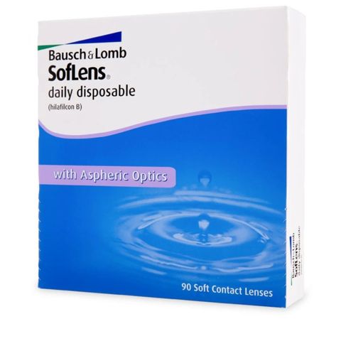 SofLens Daily Disposable Bausch & Lomb - Styrke +2,5