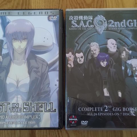 Ghost In The Shell: Stand Alone Complex Sesong 1+2