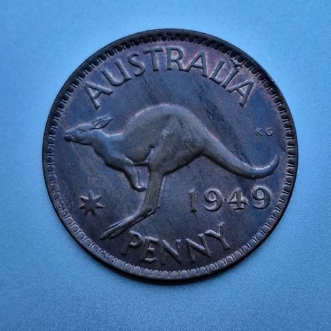 Australia, 1 Penny,1949