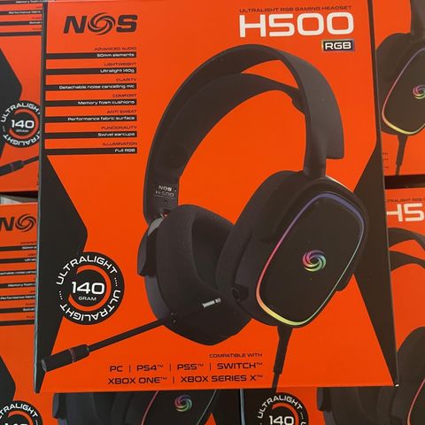 Nytt & uåpnet Gamingheadset NOS H500