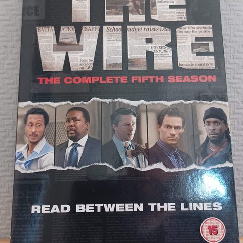 The Wire - Sesong 5 - TV Serie / Drama / Krim (DVD) – 3 filmer for 2
