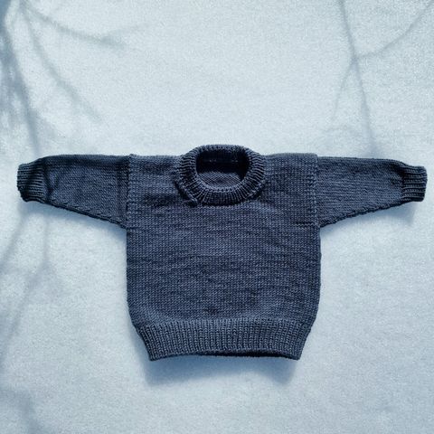 Melange sweater fra petite knit, ny