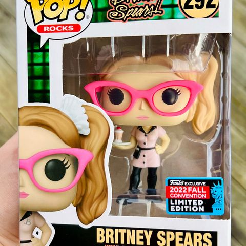 Funko Pop! Rocks: Britney Spears as Waitress (You Drive Me Crazy) (292)