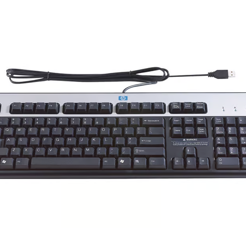 HP standard tastatur USB, Norsk