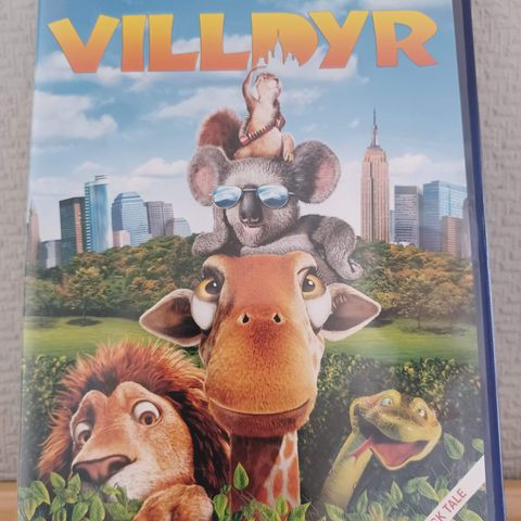 Villdyr (no. versjon) - Familie / Animasjon (DVD) –  3 filmer for 2