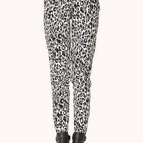 Leopard joggers