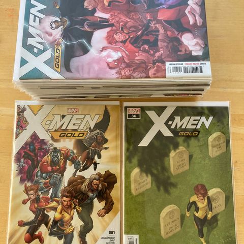 MARVEL X-Men Gold#1-36(07/17-11/18)