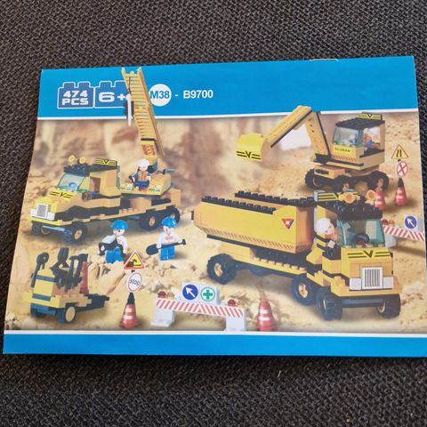 Sluban Lego arbeidsplass b9700