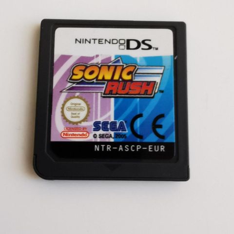 Sonic Rush til Nintendo DS