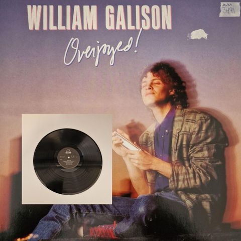 WILLIAM GALISON/OVERJOYED 1988 "VINTAGE/RETRO LP-VINYL (ALBUM)