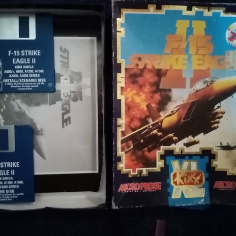 Amiga Spill F-15 Strike Eagle II