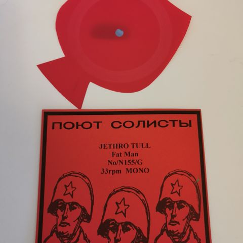 Jethro Tull - Fat Man (Rød flexi disk)