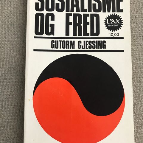 Sosialisme og fred av Guttorm Gjessing