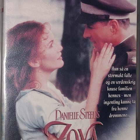 VHS SMALL BOX.DANIELLE STEEL'S ZOYA.