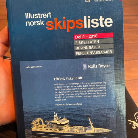 Illustrert norsk skipsliste del 2 - 2018