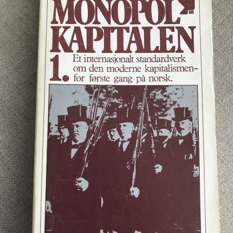 Monopolkapitalen 1 av Paul Baran og Paul Sweezy